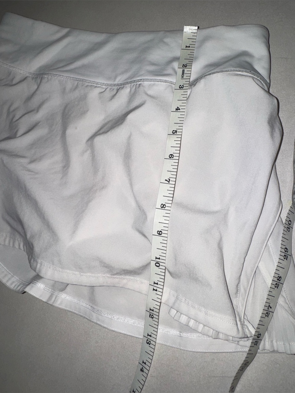 Lululemon Play Off The Pleats Skirt White See Measurements - Picture 6 of 6